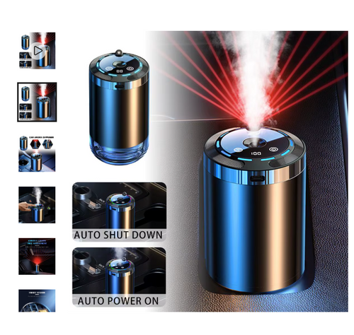 Diffuseur Humidificateur Voiture 5 Modes — Arômes & Air Frais